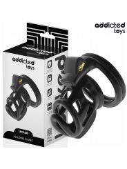 ADDICTED TOYS LOCKED GILDEN CAGE JAULA PARA PENE DE SILICONA 85 CM