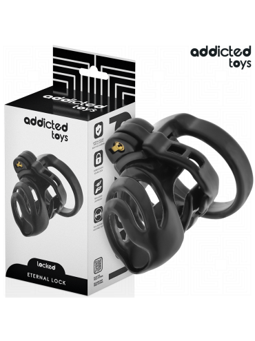 ADDICTED TOYS LOCKED ETERNAL LOCK JAULA PARA PENE 9 CM