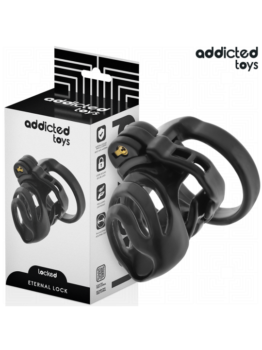 ADDICTED TOYS LOCKED ETERNAL LOCK JAULA PARA PENE 9 CM