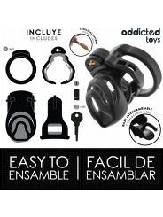 ADDICTED TOYS LOCKED ETERNAL LOCK JAULA PARA PENE 9 CM