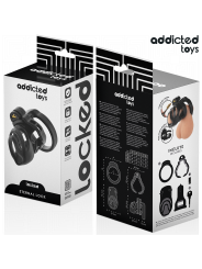 ADDICTED TOYS LOCKED ETERNAL LOCK JAULA PARA PENE 9 CM