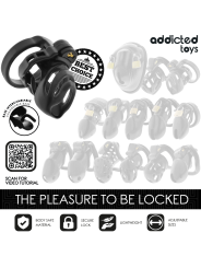 ADDICTED TOYS LOCKED ETERNAL LOCK JAULA PARA PENE 9 CM