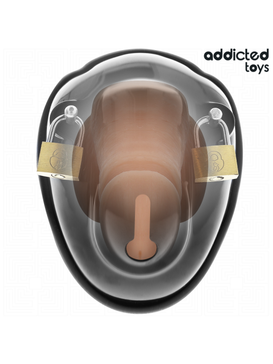 ADDICTED TOYS LOCKED KEYLESS RESTRAINT JAULA PARA PENE 115 CM