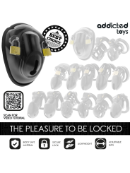 ADDICTED TOYS LOCKED KEYLESS RESTRAINT JAULA PARA PENE 115 CM