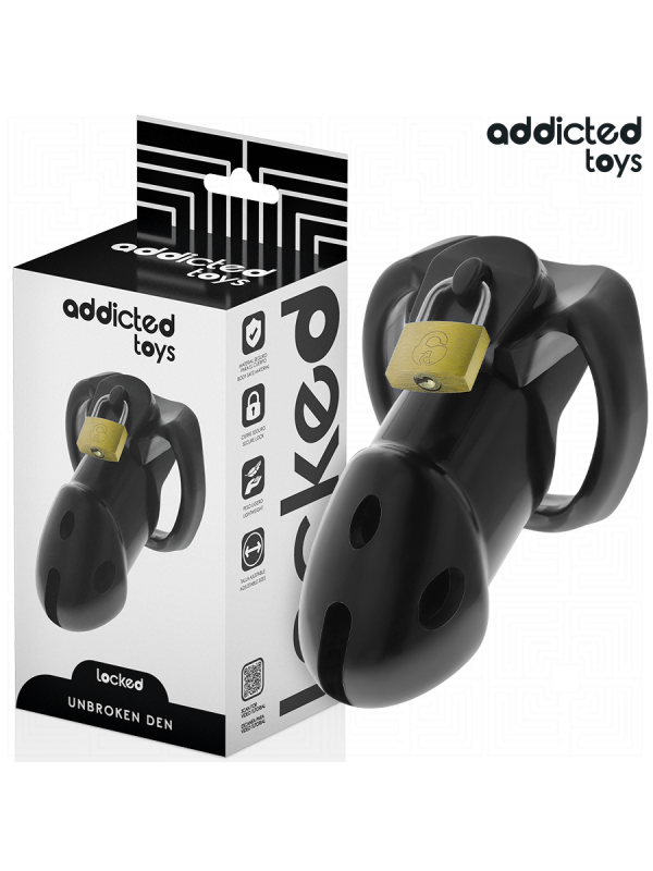 ADDICTED TOYS LOCKED UNBROKEN DEN JAULA PARA PENE 98 CM
