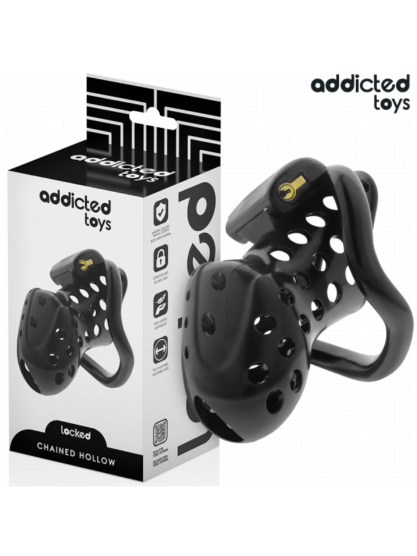 ADDICTED TOYS LOCKED CHAINED HOLLOW JAULA PARA PENE 105 CM