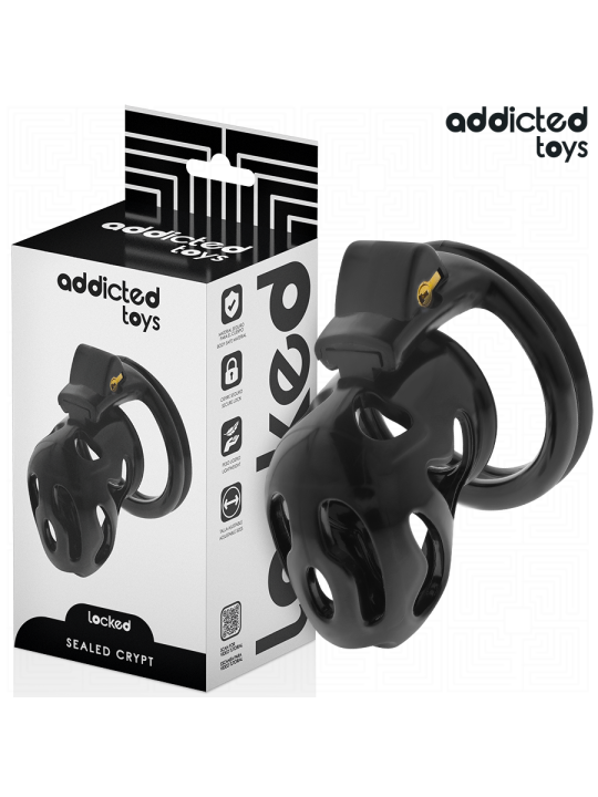 ADDICTED TOYS LOCKED SEALED CRYPT JAULA PARA PENE 8 CM