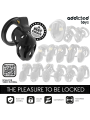 ADDICTED TOYS LOCKED SEALED CRYPT JAULA PARA PENE 8 CM