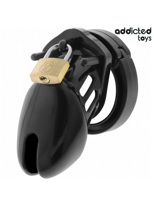 ADDICTED TOYS LOCKED OBSIDIAN HOLD JAULA PARA PENE TALLA S