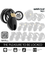 ADDICTED TOYS LOCKED OBSIDIAN HOLD JAULA PARA PENE TALLA S