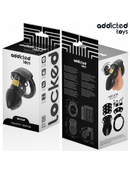 ADDICTED TOYS LOCKED CHASTITY DEPTHS JAULA PARA PENE 75 CM