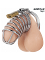 ADDICTED TOYS LOCKED IRON CELL JAULA PARA PENE DE METAL 4 CM TALLA S