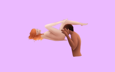 postura de la sirena