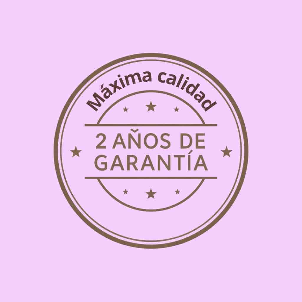 Garantía hasta 2 años